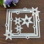 Pentagram Border Cutting Knife Die Scrapbook DIY Material, Pentagram Border Shape Pentagram Border Shape