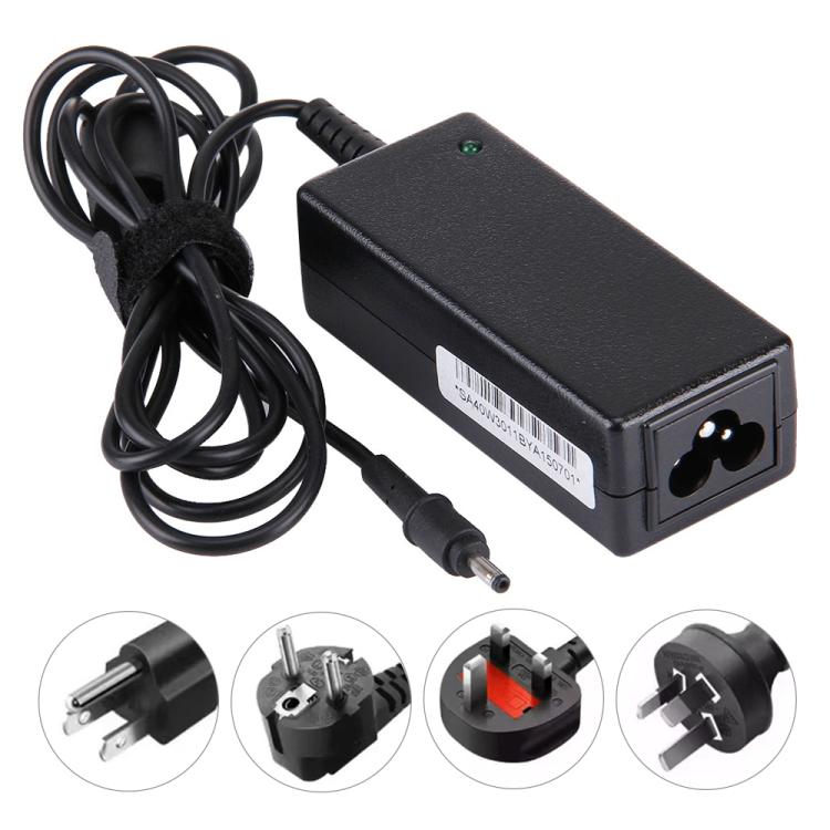 40W 19V 2.1A AC Adapter Power Supply for Samsung AD-4019W / AA-PA2N40L / BA44-00278A / NP900X1A / NP900X1B, Port: 3.0x1.1mm, EU Plug – Durable Build, Easy to Use