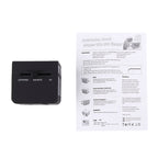 5V 2.1A Dual USB Power Socket Charger Adapter, UK / EU / US / AU Plug, 5V 2.1A