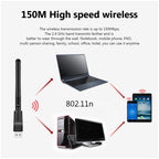 Wireless Network Card USB WiFi Transmitter Set Top Box Receiver, TGCY022A, TGCY022B – Durable Build, Easy to Use