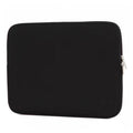 15.6 inch Laptop Solid Color Sleeve Bag Black