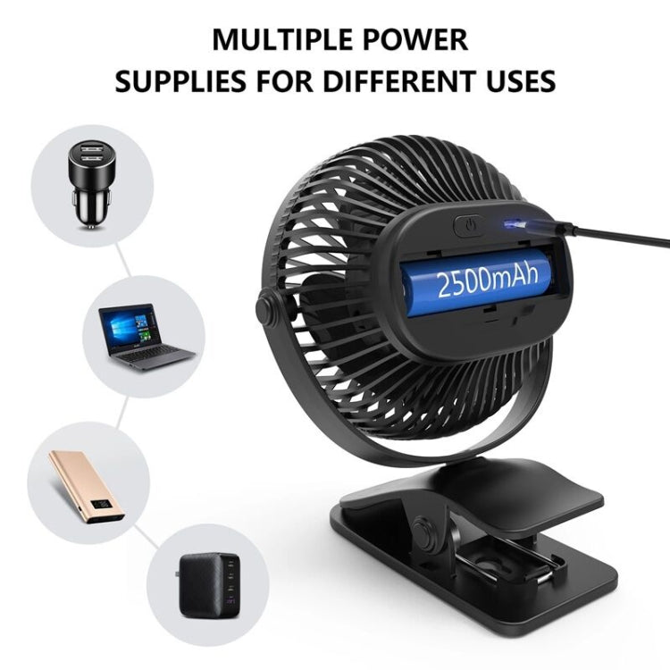 Desktop Portable USB Mini Clip Fan – Durable Build, Easy to Use