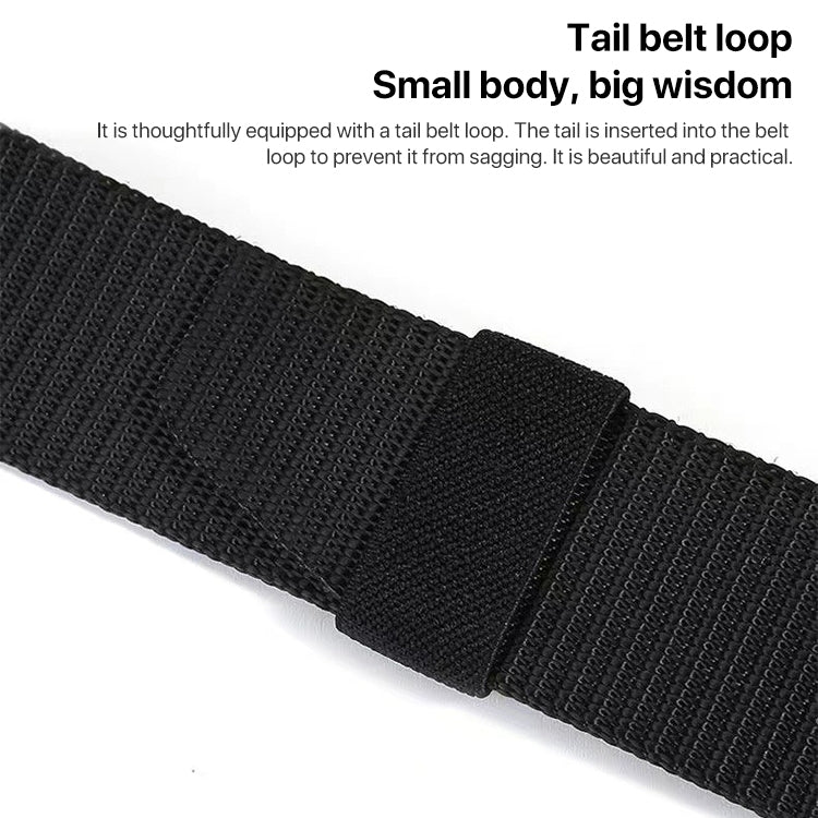 120cm Nylon Fashion Casual Men Belt – Wear-resistant
