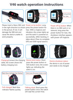 RF-V46-A Watch Band – Blood Pressure Monitoring, Heart Rate Monitoring, GPS