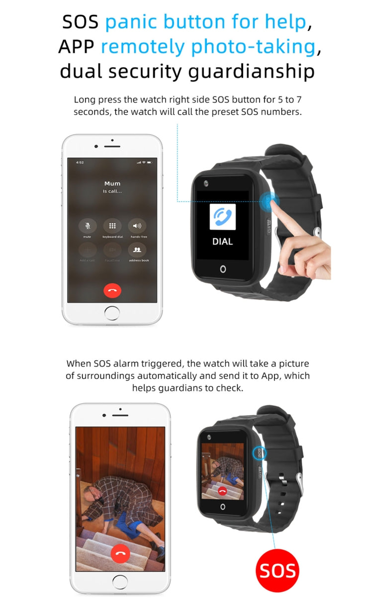 RF-V46-A Watch Band – Blood Pressure Monitoring, Heart Rate Monitoring, GPS