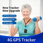 V51 B Style IP67 Waterproof 4G LTE 3G 2G GSM Elderly SOS Button Emergency Alarm GPS Tracker For North America/South America, V51 B Style