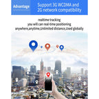 TK203 4G GPS / GPRS / GSM Personal / Goods / Pet / Bag Locator Pet Collar Real-time Tracking Device, TK203