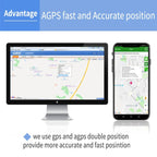 TK202B 4G Car Truck Vehicle Tracking GSM GPRS GPS Tracker Support AGPS, Battery Capacity: 5000mAh, 4G 5000mAh