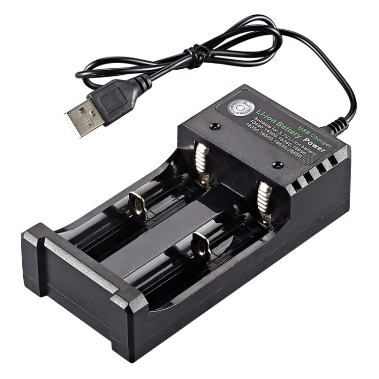 Dual Slot USB Charging Seat 3.7V Lithium Battery Charger – TPU Default Title
