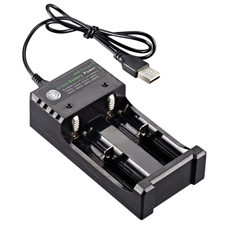 Dual Slot USB Charging Seat 3.7V Lithium Battery Charger – TPU