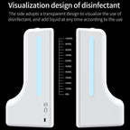K9 Pro Handsfree Non-contact Body Light-sensitive Distance Sensor Thermometer + 1000ml Automatic Non-contact Liquid Soap Dispenser with Base Mount, K9 Pro