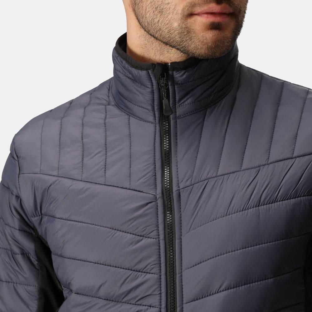 Regatta TRA529 Tourer Hybrid Water Resistant Jacket Seal Grey/Black 3XL