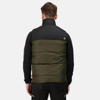 Regatta TRA870 Regime Insulated Bodywarmer Gilet Iron/Black Small