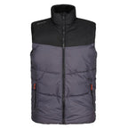 Regatta TRA870 Regime Insulated Bodywarmer Gilet Iron/Black Small