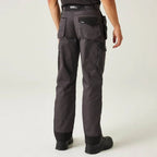 Regatta TRJ387 Incursion Holster Pocket Trousers Iron 28" Waist / Long Leg