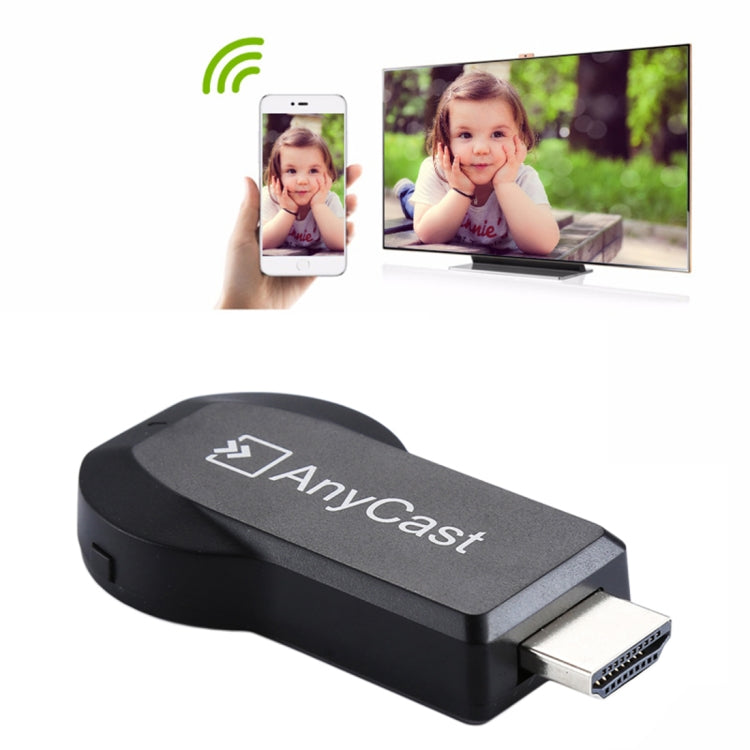 M2 Plus Wireless WiFi Display Dongle Receiver Airplay Miracast DLNA 1080P HDMI TV Stick for iPhone, Samsung, and other Android Smartphones, M2 Plus M2 Plus