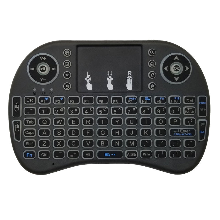 Support Language: English i8 Air Mouse Wireless Backlight Keyboard with Touchpad for Android TV Box & Smart TV & PC Tablet & Xbox360 & PS3 & HTPC/IPTV, English – Durable Build, Easy to Use
