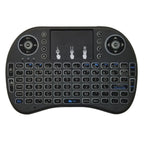 Support Language: English i8 Air Mouse Wireless Backlight Keyboard with Touchpad for Android TV Box & Smart TV & PC Tablet & Xbox360 & PS3 & HTPC/IPTV, English – Durable Build, Easy to Use