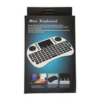 Support Language: Spanish i8 Air Mouse Wireless Keyboard with Touchpad for Android TV Box & Smart TV & PC Tablet & Xbox360 & PS3 & HTPC/IPTV, Spanish – Durable Build, Easy to Use