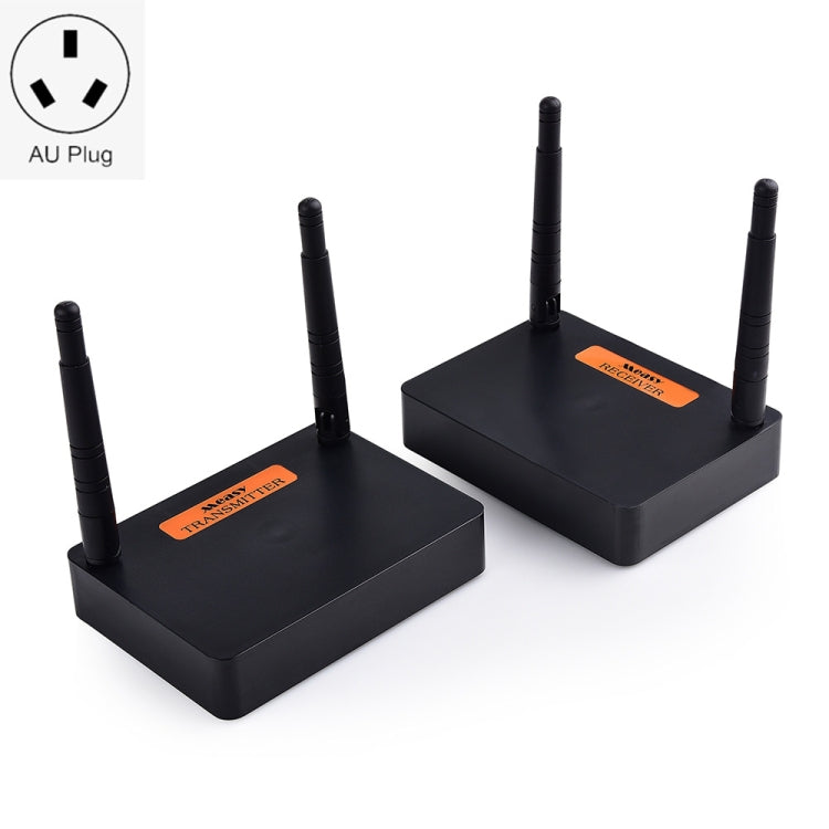 Measy FHD676 Full HD 1080P 3D 5-5.8GHz Wireless HDMI Transmitter (Transmitter + Receiver) Transmission Distance: 200m, Specifications:EU Plug, FHD676 (AU Plug), FHD676 (EU Plug), FHD676 (UK Plug), FHD676 (US Plug) FHD676 (AU Plug) TT0073