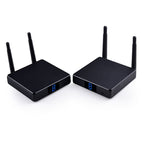 Measy FHD686 Full HD 1080P 3D 5-5.8GHz Wireless HDMI Transmitter (Transmitter + Receiver) with Display, Supports Infrared Remote Control & Wireless Same Screen Function, Transmission Distance: 200m, FHD686 with Display FHD686 with Display