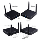 Measy FHD686 Full HD 1080P 3D 5-5.8GHz Wireless HDMI Transmitter (Transmitter + Receiver) with Display, Supports Infrared Remote Control & Wireless Same Screen Function, Transmission Distance: 200m, FHD686 with Display