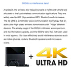 Measy W2H 60GHz 4K Ultra HD Wireless Transmission Kit, Transmission Distance: 30m, UK Plug, 4K