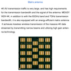 Measy W2H 60GHz 4K Ultra HD Wireless Transmission Kit, Transmission Distance: 30m, UK Plug, 4K