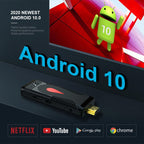 X96 S400 Android 10.0 Mini TV Stick, Allwinner H313 Quad Core ARM Cortex A53, 1GB + 8GB, Support WiFi, HDMI, TF Card, USB, 1GB+8GB