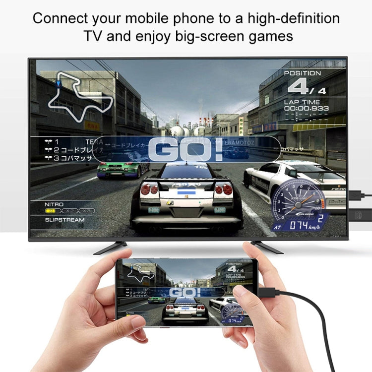 UC502 USB-C / Type-C 4K 60Hz HDTV Plastic Cable, UC502 – 4K