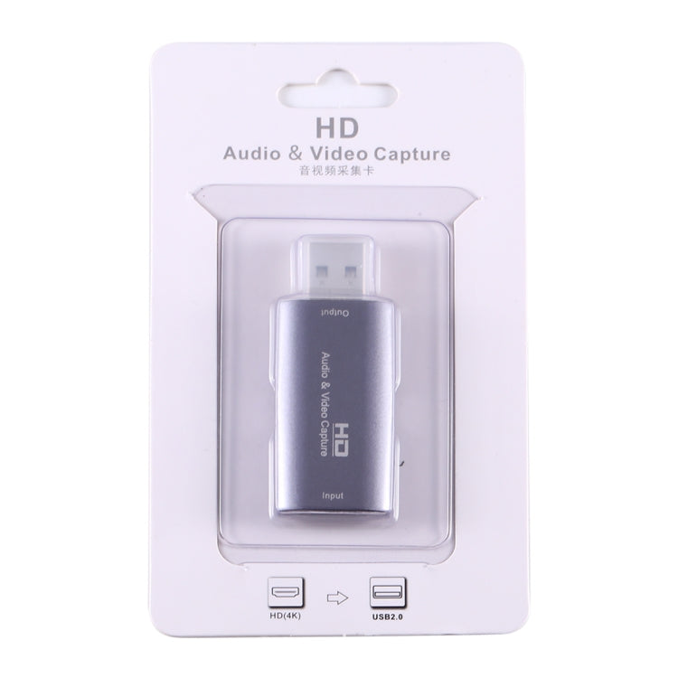 Z26 USB 3.0 HDMI 4K HD Audio & Video Capture Card Device, Z26 – TPU, Ultra-thin, 4K