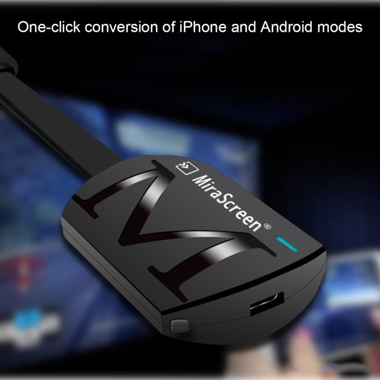 MiraScreen G4 Wireless HDMI Dongle HD 1080P TV Stick WiFi Media Player Miracast, G4 – TPU
