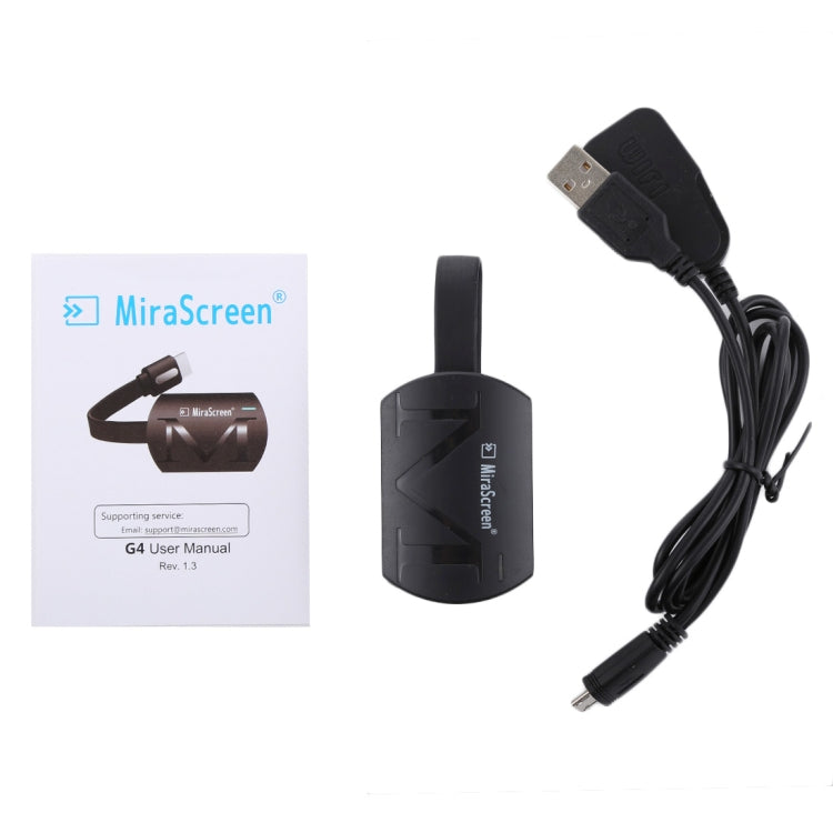 MiraScreen G4 Wireless HDMI Dongle HD 1080P TV Stick WiFi Media Player Miracast, G4 – TPU