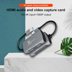 Z30 HDMI Female + Mic to HDMI Female + Audio + USB 2.0 Video Capture Box, Z30