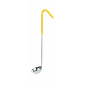 Stainless Steel 1-Piece Ladle with Yellow Handle - 30ml (1oz)