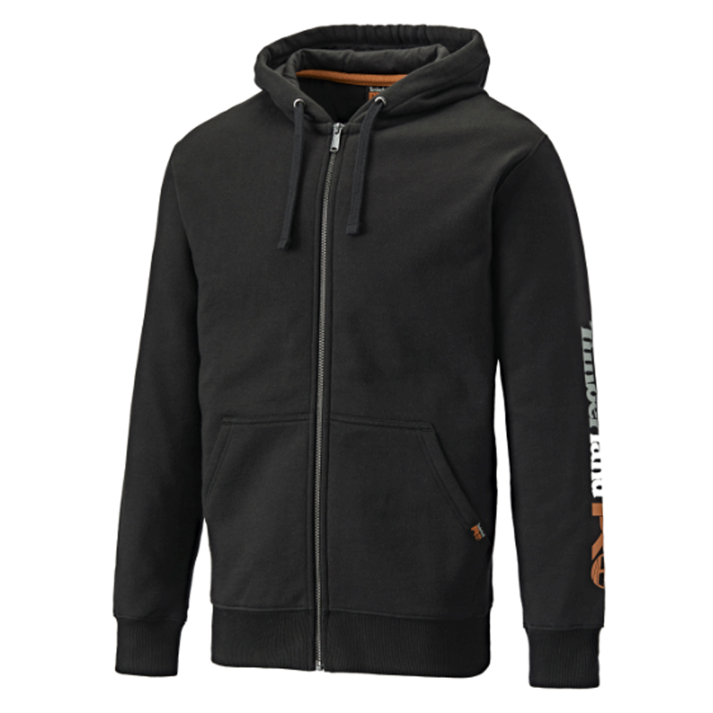 Timberland PRO Honcho Zip Sweatshirt Hoodie Various Colours Black