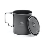 Toaks Light Titanium 450ml Cup with Lid (Ultralight Version)