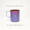 Toaks Ultralight Titanium 450ml Cup - (Various Colours)