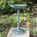 Traditional Freestanding Weatherproof Bird Bath Garden Feeder