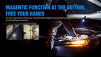 Trustfire MC3 EDC Magnetic Rechargeable Led Flashlight 2500Lumens