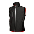 U-Power Climb Softshell Stretch Water Resistant Work Gilet Black Carbon