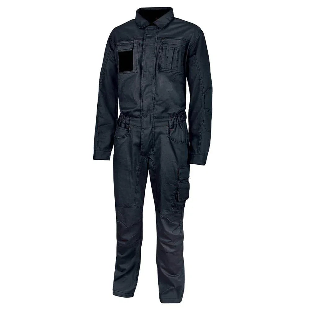 U-Power Crisp Zip Boiler Suit Coverall Overall Deep Blue