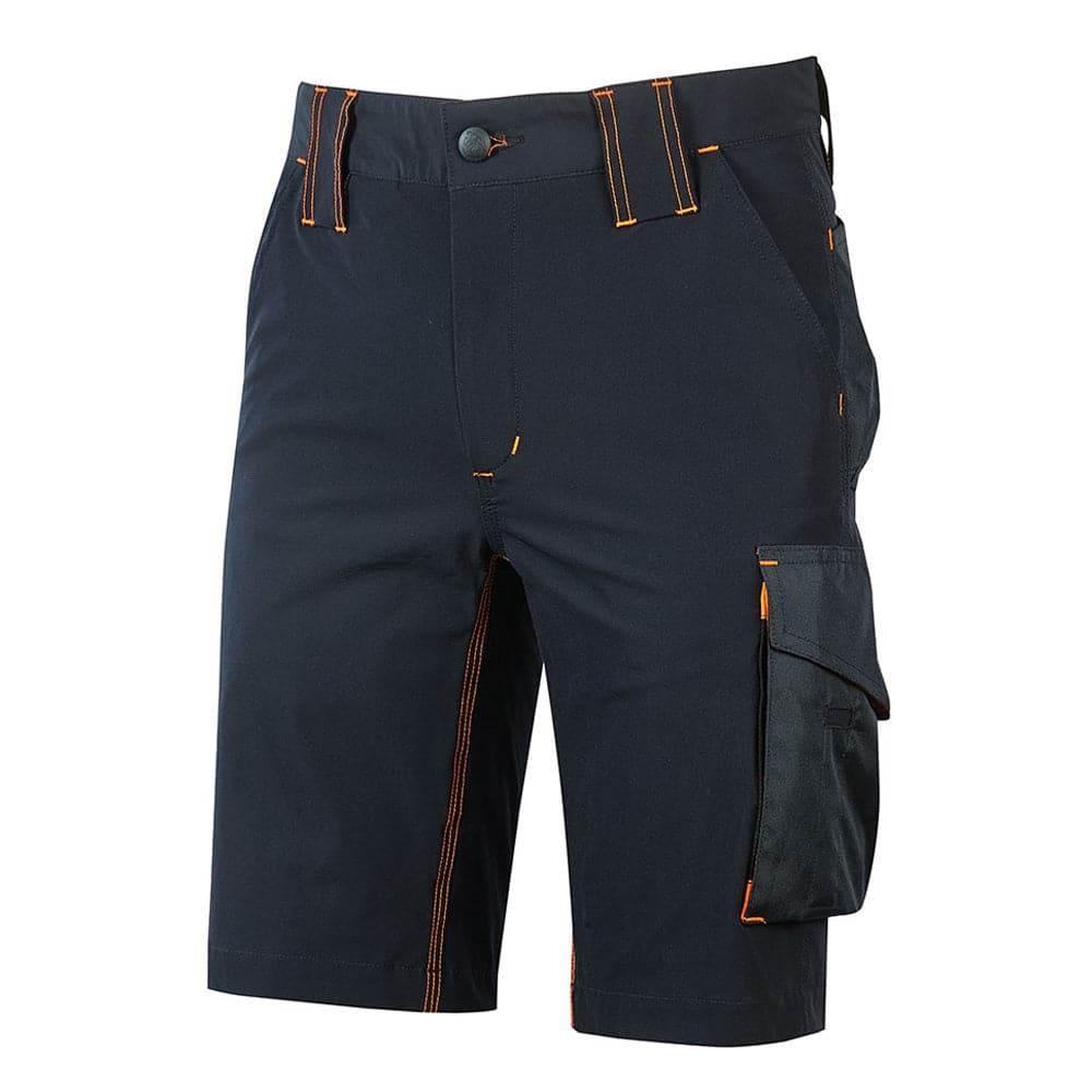 U-Power Mercury 4 Way Stretch Elasticated Waist Breathable Shorts Deep Blue