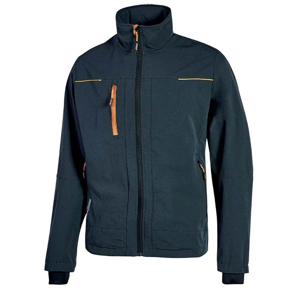 U-Power Pluton Lightweight 4-Way Stretch Water Resistant Jacket Coat Deep Blue