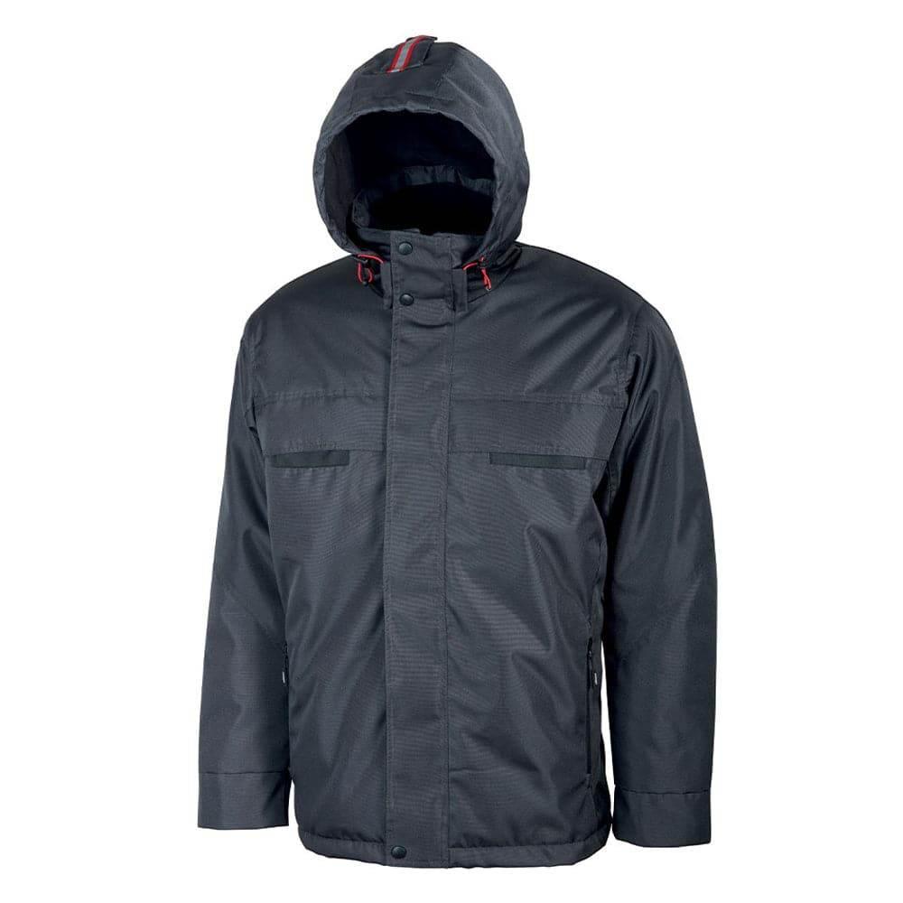 U-Power Snow Work Hooded Jacket Grey Meteorite
