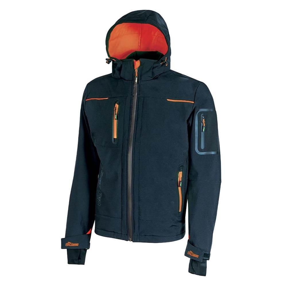 U-Power Space Breathable, Water Resistant Softshell - Detachable Hood Deep Blue