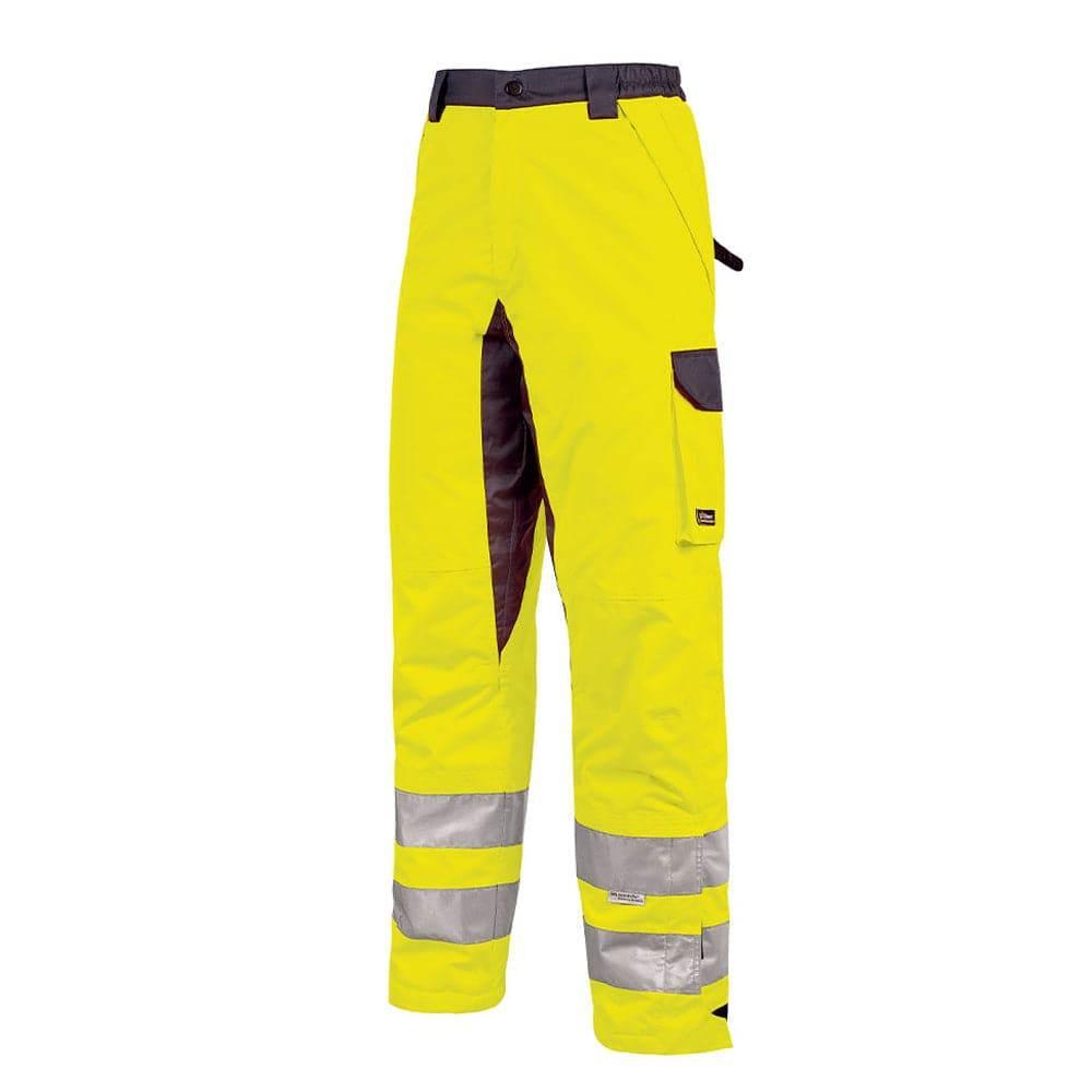 U-Power Subu Waterproof Hi-Vis Cargo Combat Trouser Yellow Fluorescent