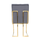Tufted Velvet Dining Chair – Gold Frame, Modern Luxury Accent