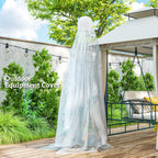 6 X 10m UV Resistant Waterproof Plastic Polytunnel Cover, Clear