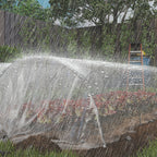 6 X 10m UV Resistant Waterproof Plastic Polytunnel Cover, Clear